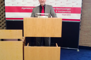 Tom Horn spreekt Algemene Beschouwingen PvdA uit