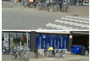 PvdA: vragen over fietsnietjes ingang Polderplein